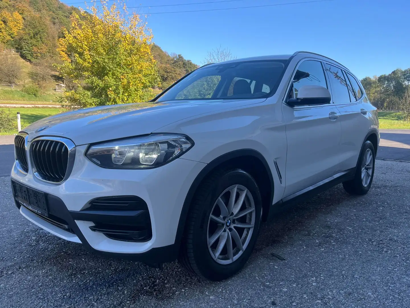 BMW X3 sDrive 18d Navi-LED-PDC Weiß - 1