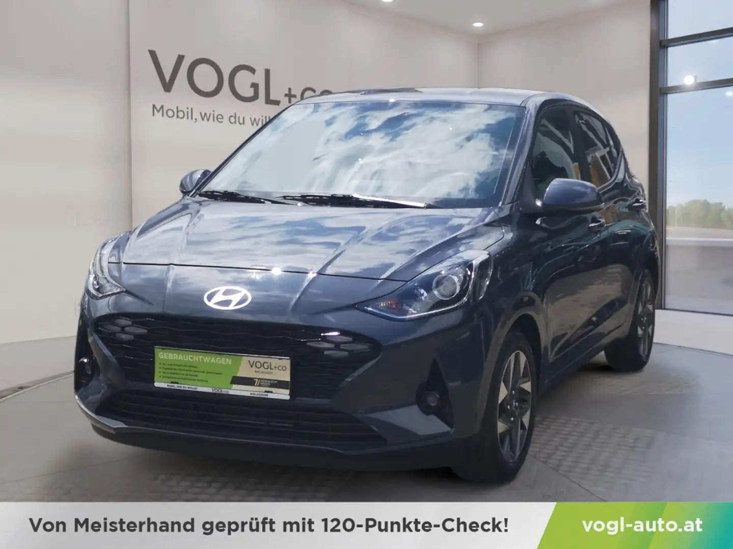 Hyundai i10 Trend Line 1,2 84PS Aut. Grijs - 1
