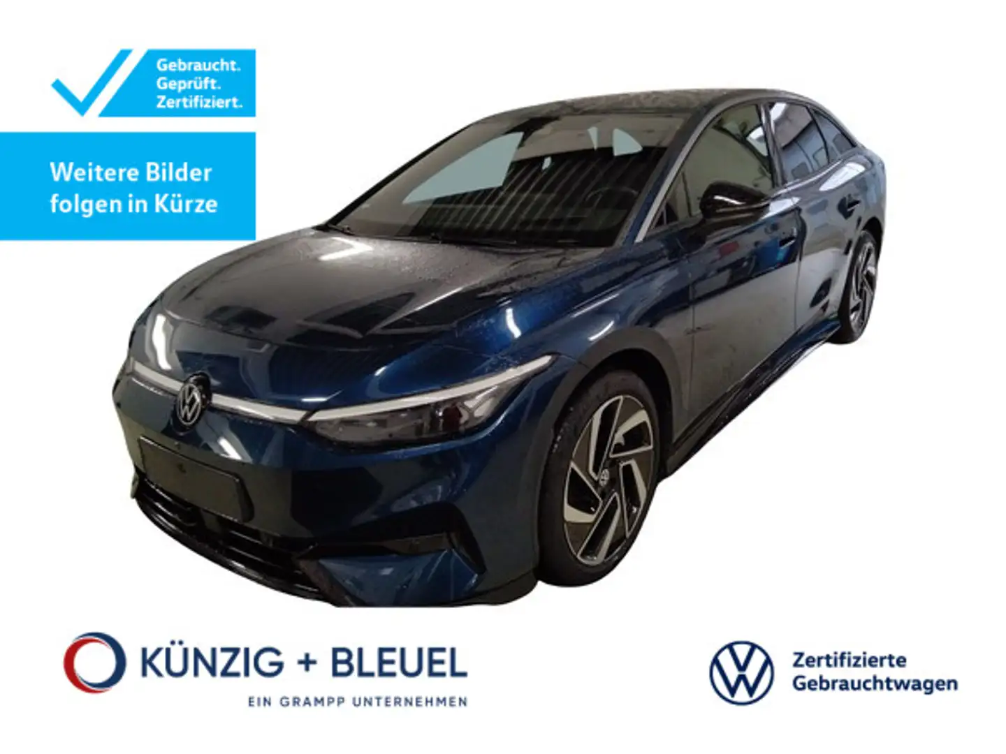 Volkswagen ID.7 Pro +AHK+KAMERA+WÄRMEPUMPE+IQ+ Bleu - 1