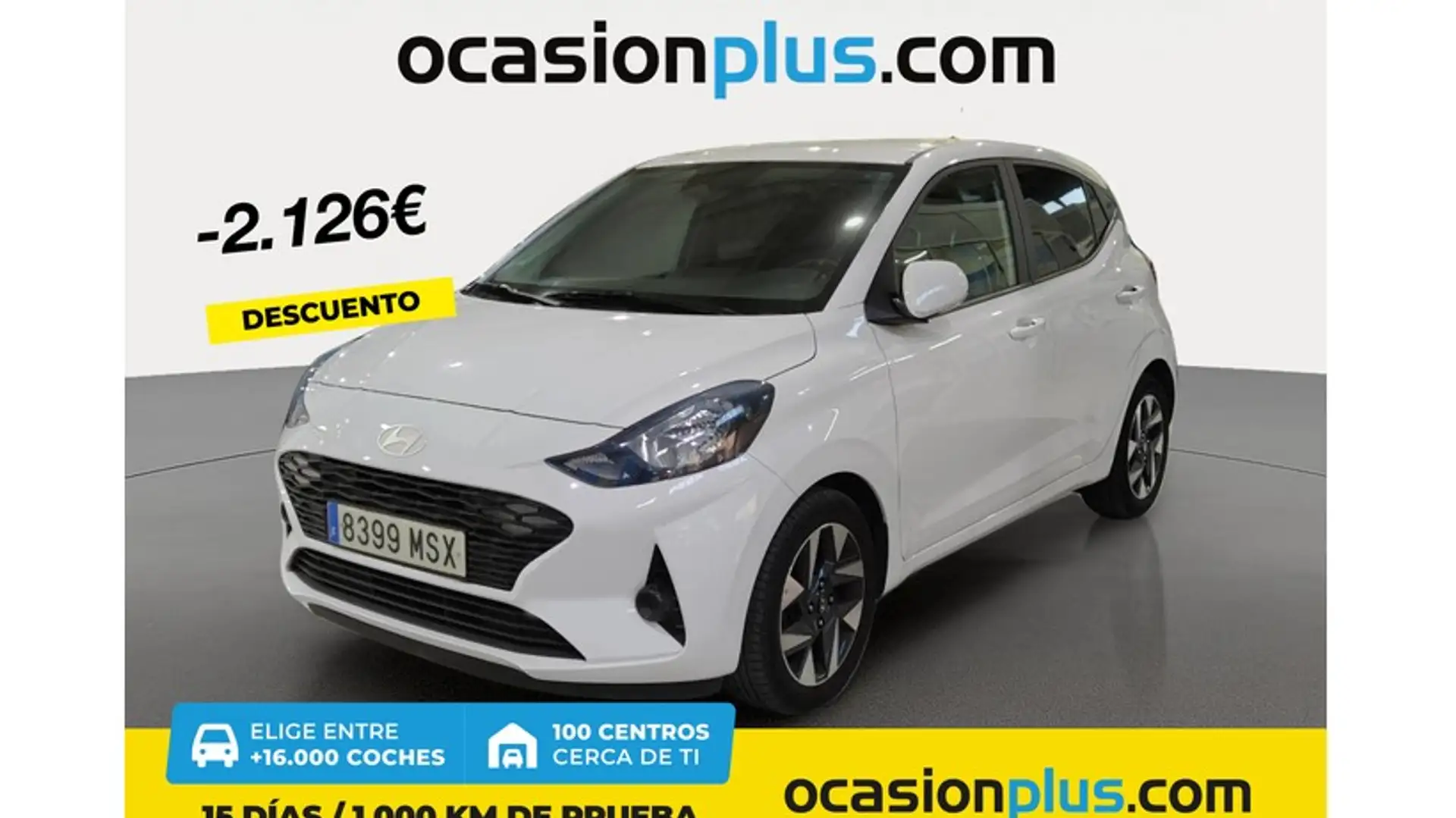 Hyundai i10 1.0 MPI Klass Blanco - 1