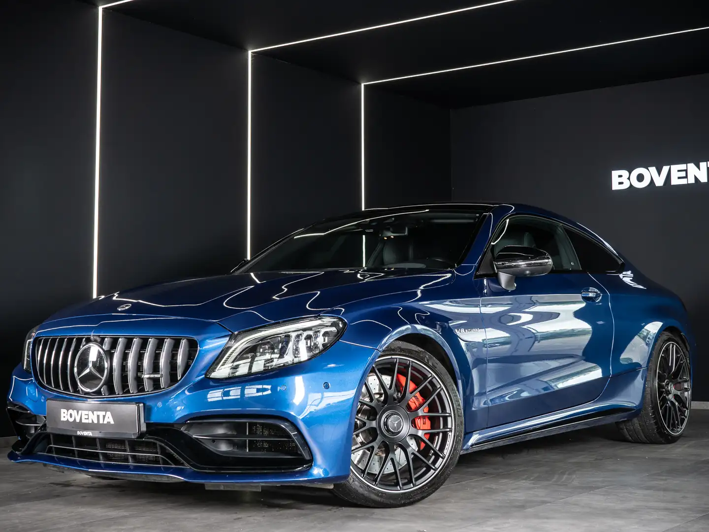 Mercedes-Benz C 63 S AMG Coupe *PERFORMANCE*TRACK*MEGA-VOLL* Blauw - 1