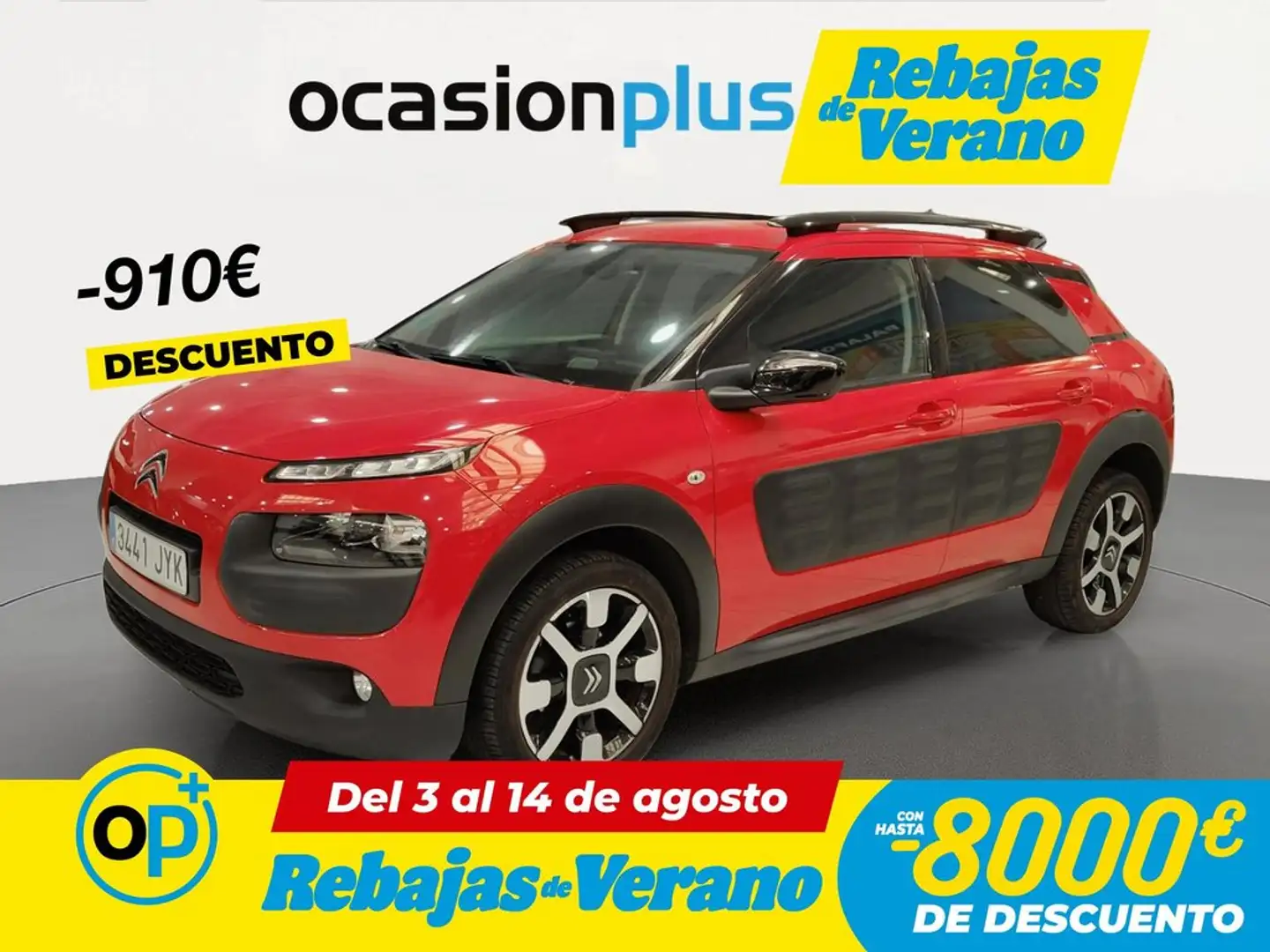 Citroen C4 Cactus 1.6 BlueHDi S&S Shine ETG6 100 Rojo - 1