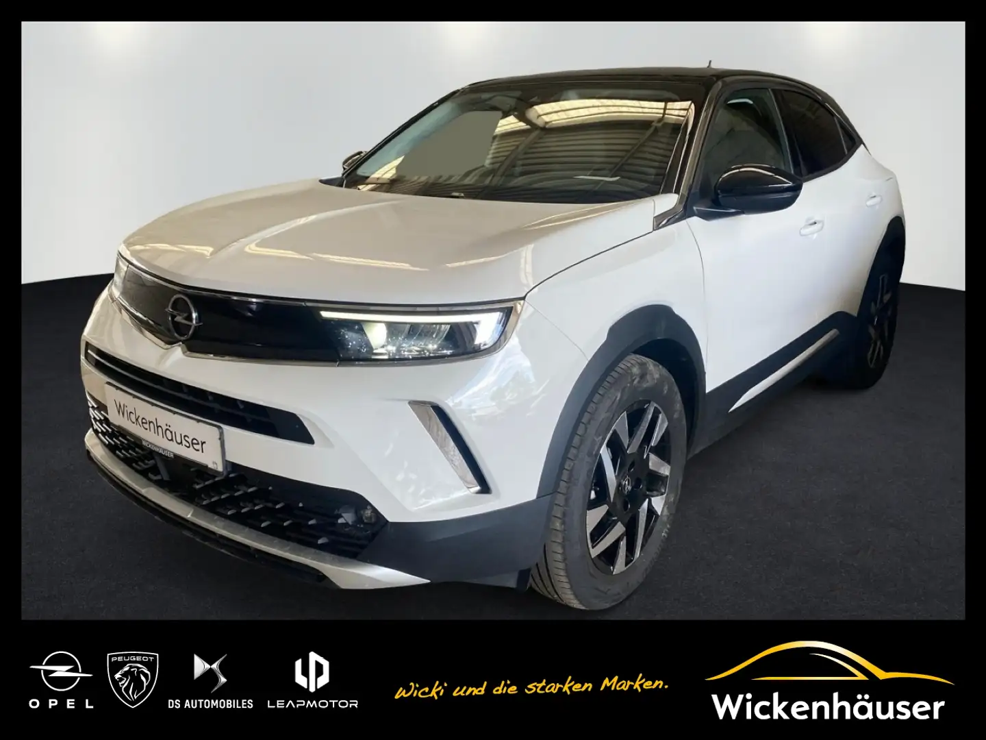 Opel Mokka-E Elegance Klim BT Temp PDC Kam Automatik Weiß - 1