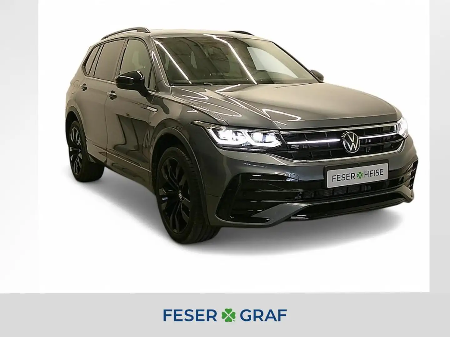 Volkswagen Tiguan Allspace R-Line 2.0 TDI 4MOTION DSG/LED/Sitzhzg. V+H/Area V Grau - 1