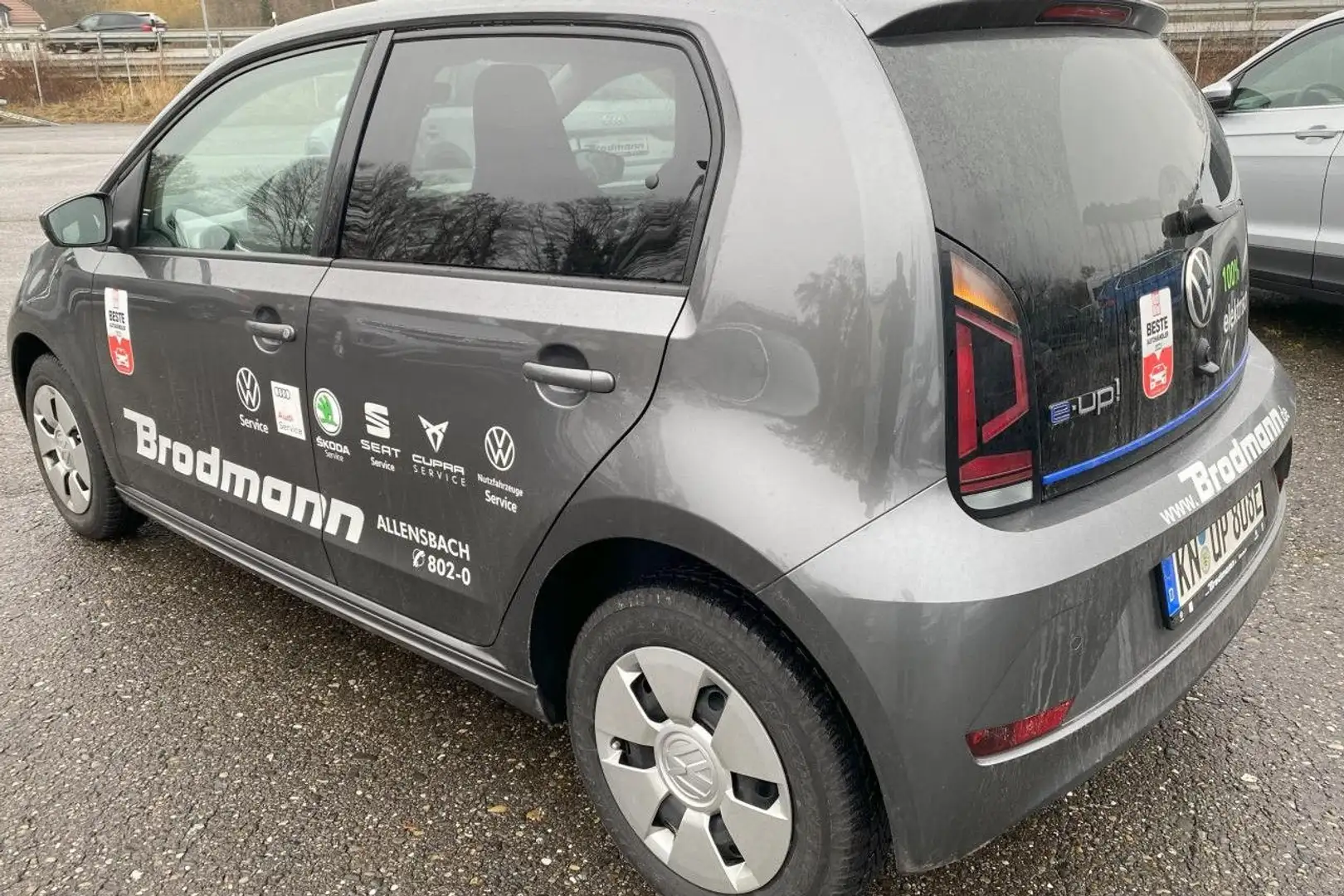Volkswagen up! e- Edition Climatronic-RFK-SHZ-PDC-Bluetooth Grau - 2