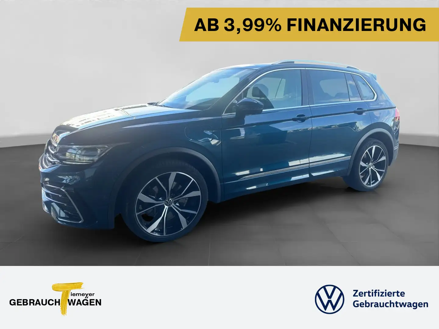 Volkswagen Tiguan eHybrid R-LINE LM20 LEDER PANO AHK NAVI+ Blau - 1