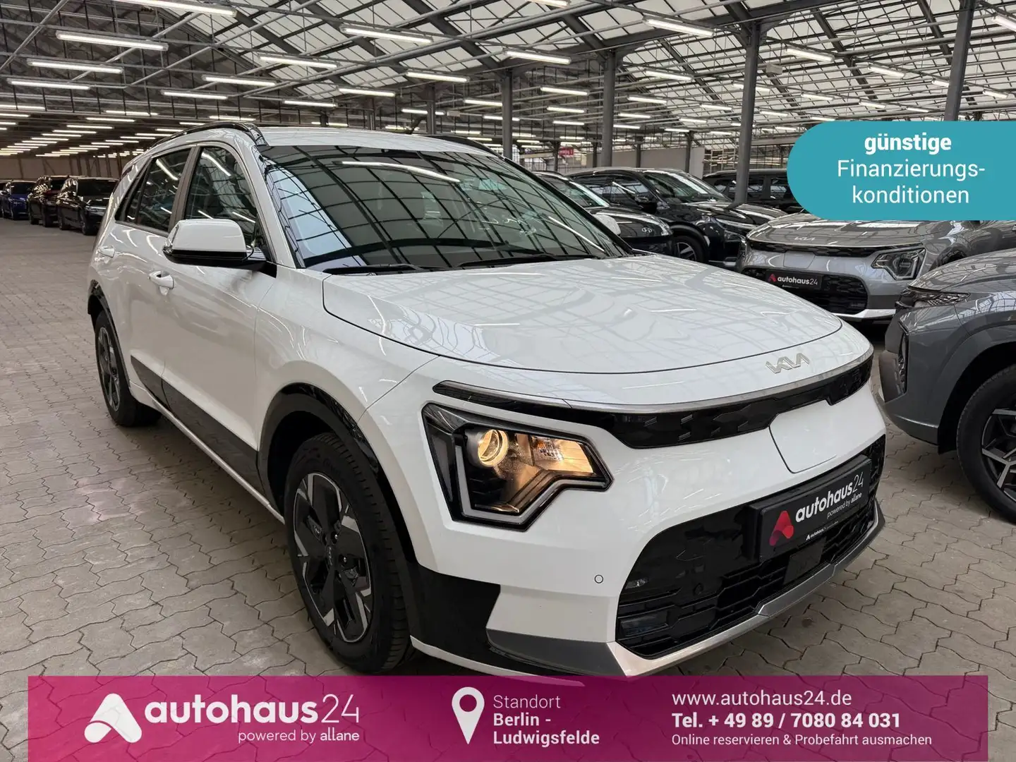 Kia e-Niro Vision (64,8kWh) CarPlay|Kamera Білий - 1