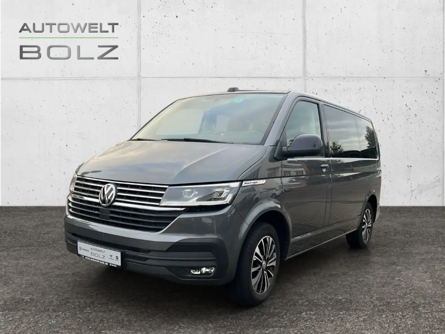Volkswagen T6.1 Multivan Edition 2.0 TDI StandHZG AHK Navi Leder LED Klimaa Grau - 1