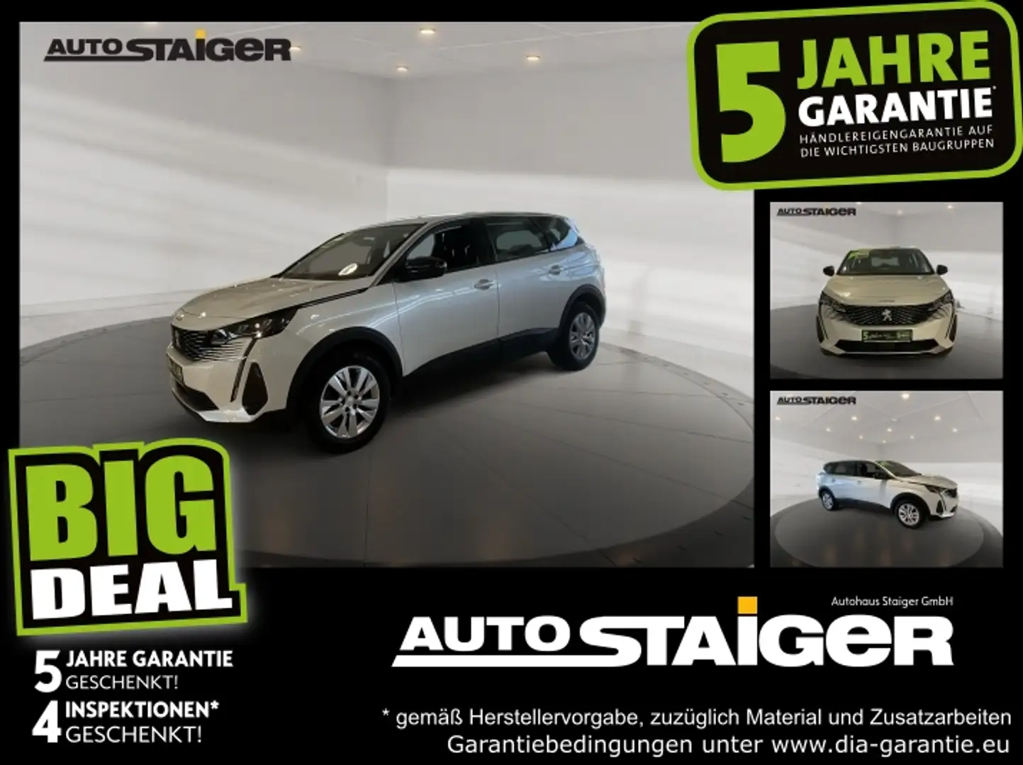 Peugeot 5008 Active Pack Automatik 7-Siter, PDC, Kamera,... Bianco - 1