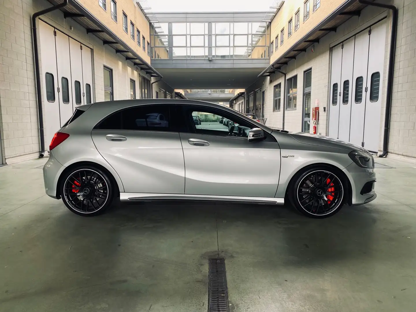 Mercedes-Benz A 45 AMG 4matic 360cv auto MOTORE NUOVO Argent - 2