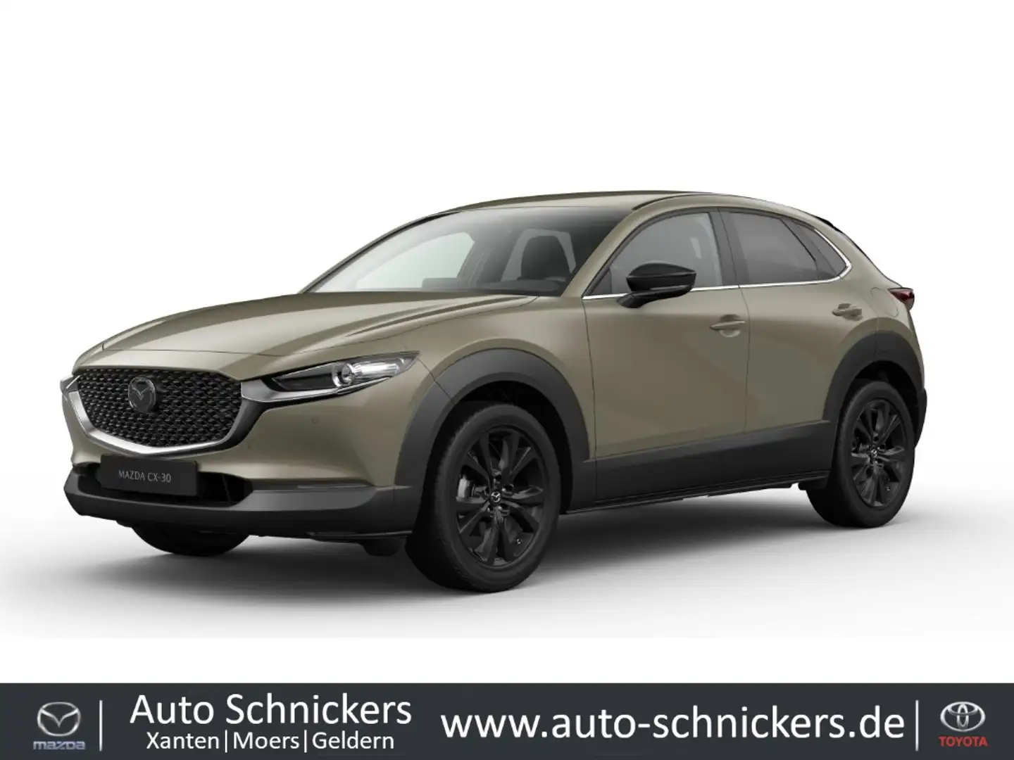 Mazda CX-30 HOMURA+HEAD-UP+KAMERA+LED+CARPLAY+TZ-DEAL!! Beige - 1
