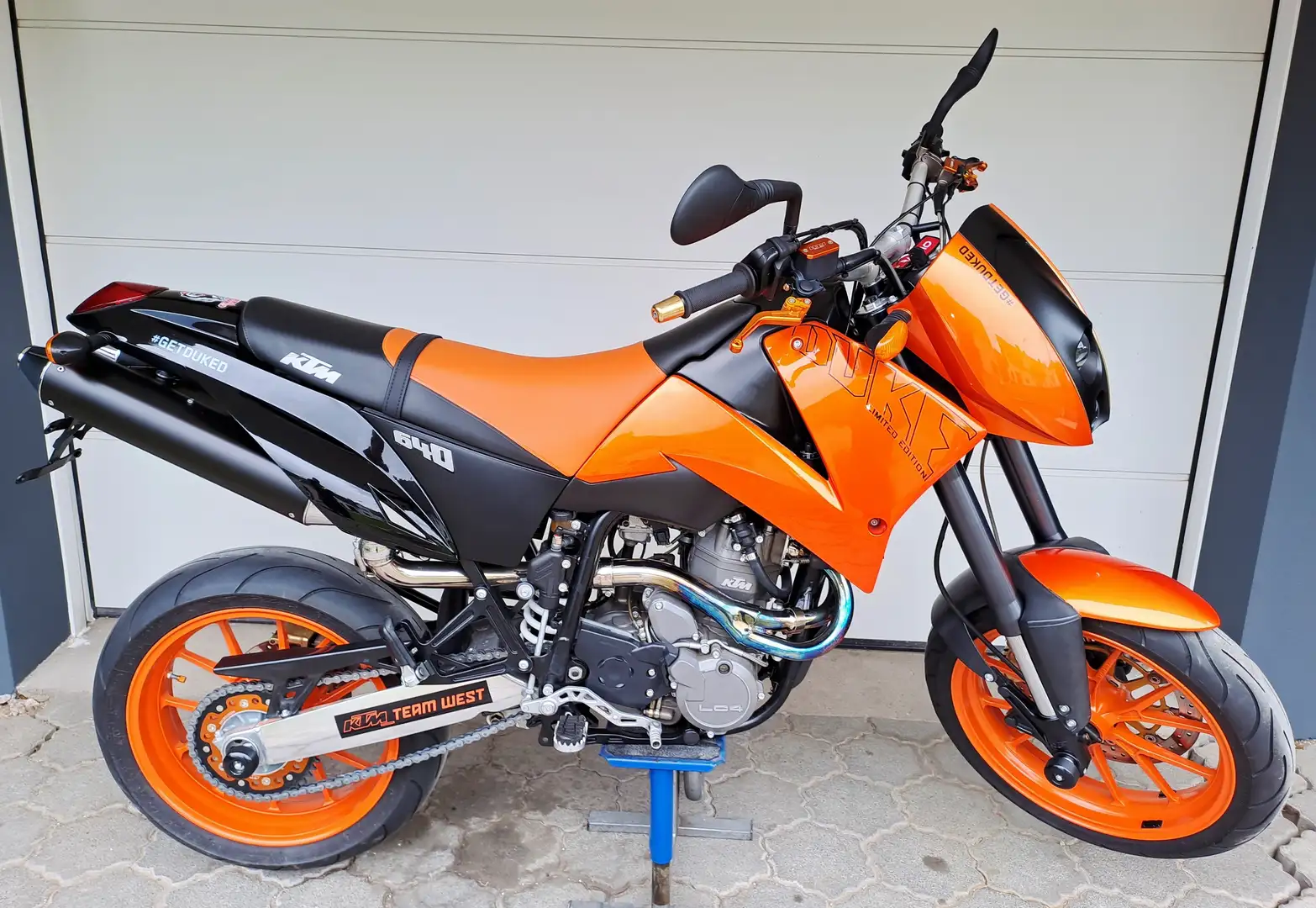 KTM 640 Duke II 2 LC4 Limited Edition TOP ZUSTAND Oranje - 2