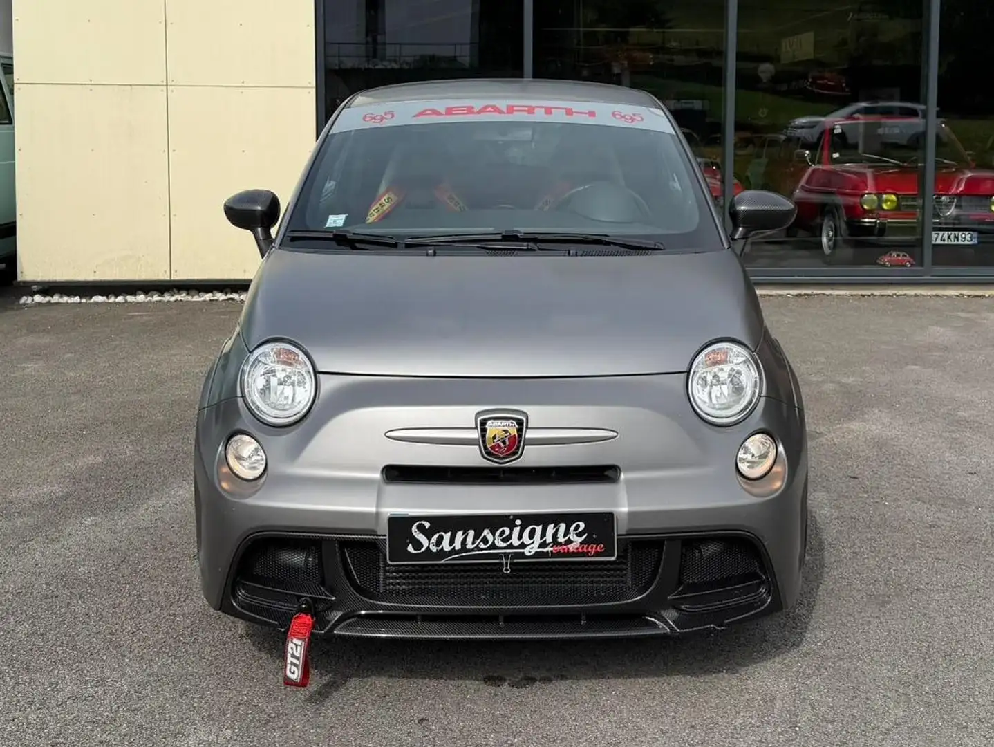 Fiat 500 Abarth 1.4 TURBO T-JET 190CH 695 BIPOSTO Grau - 2