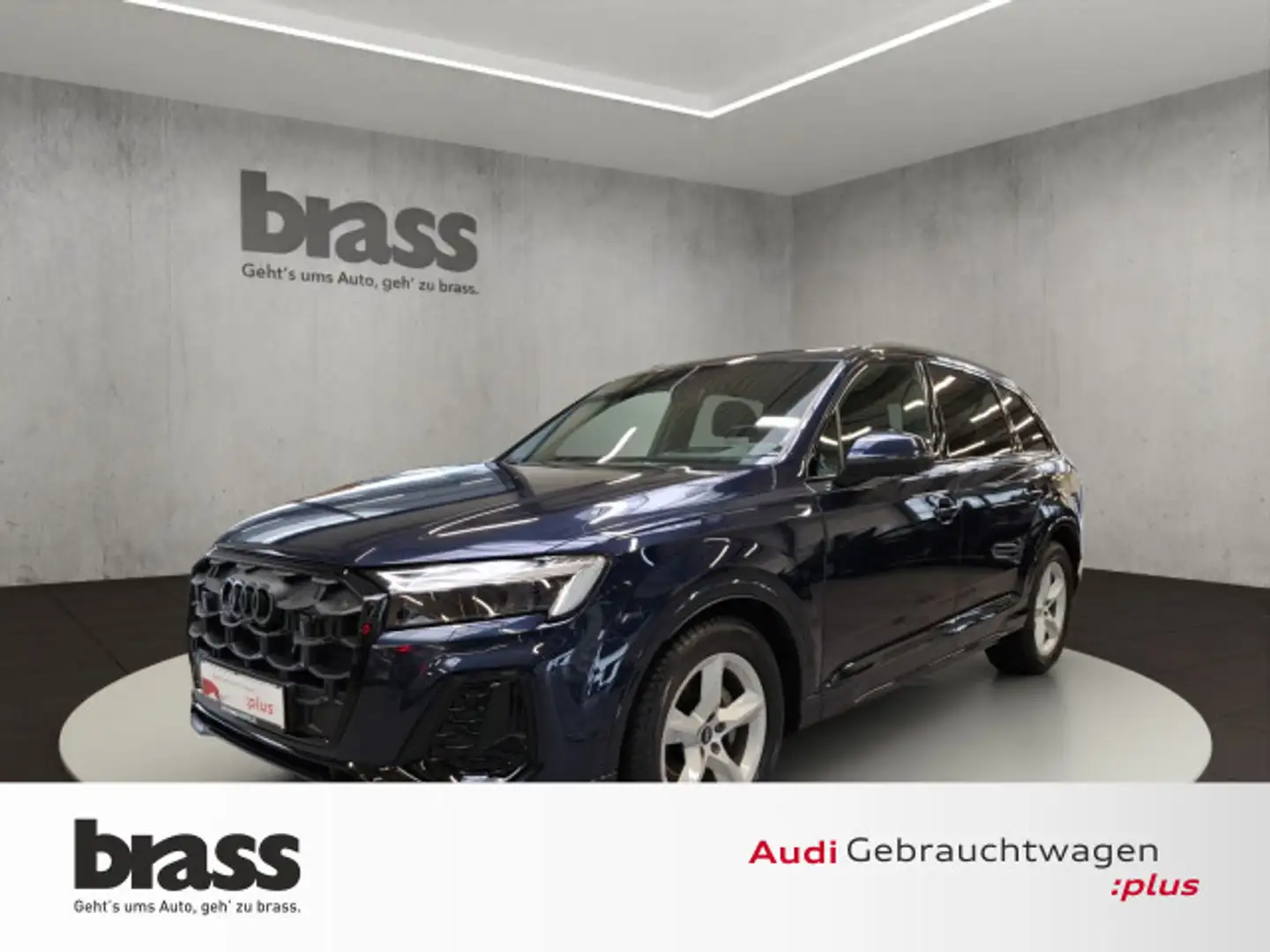 Audi Q7 SUV S line 45 TDI quattro 170(231) kW(PS) tip Bleu - 1