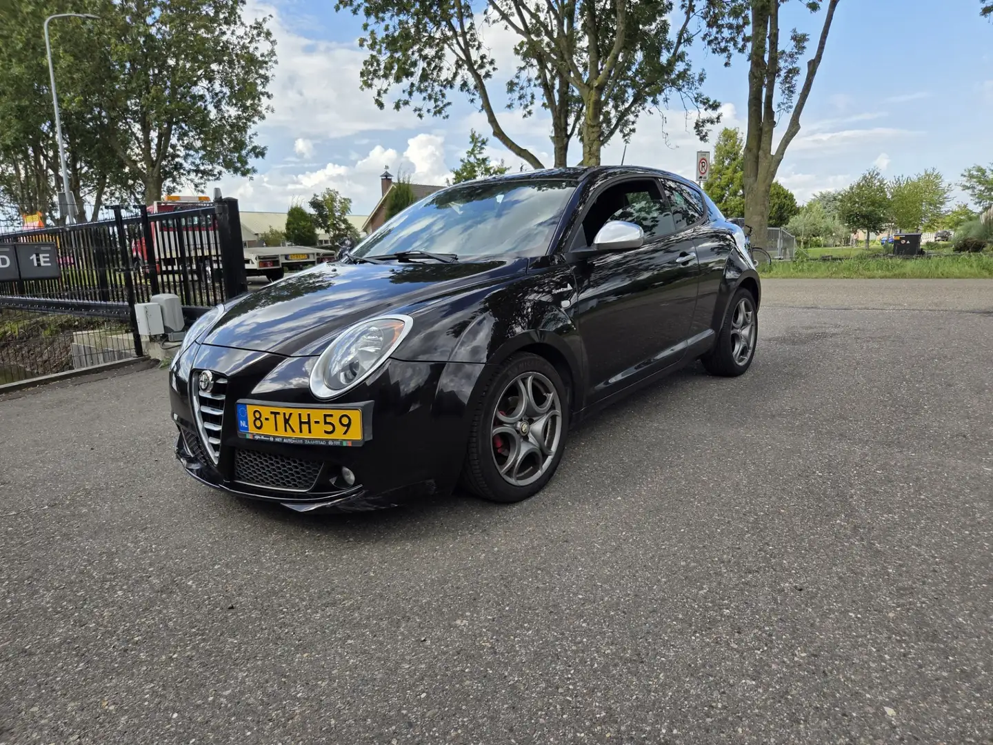 Alfa Romeo MiTo 0.9 TwinAir Distinctive- GOED ONDERHOUDEN- PARKEER Zwart - 2