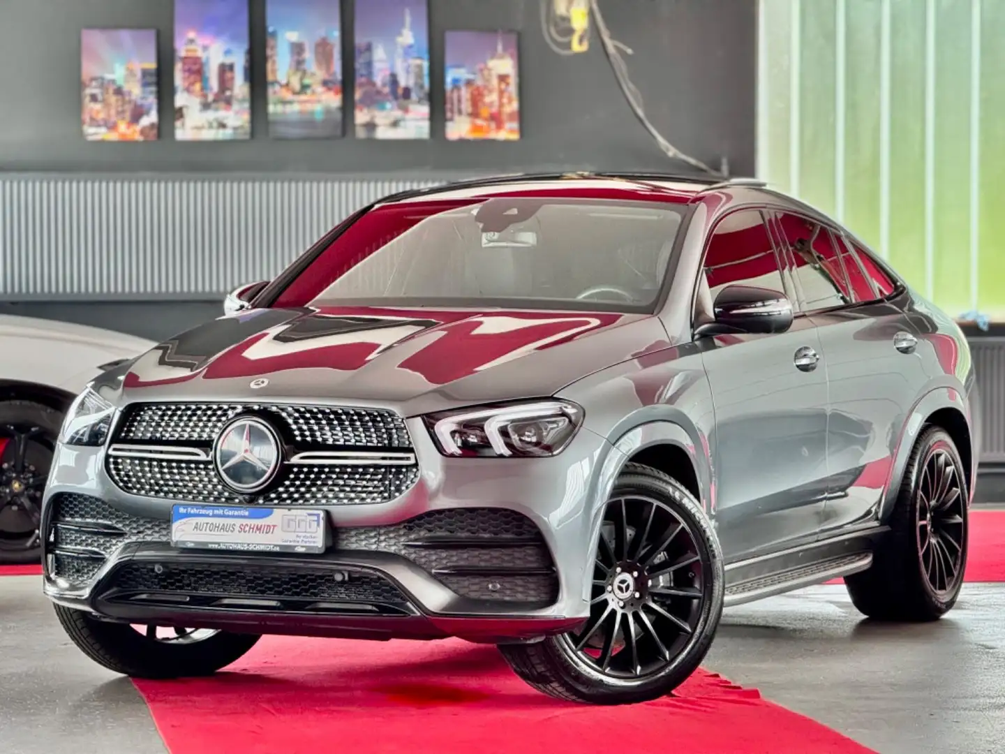 Mercedes-Benz GLE 400 d Coupe 3x AMG Pano Night Luft Burmester Gris - 1