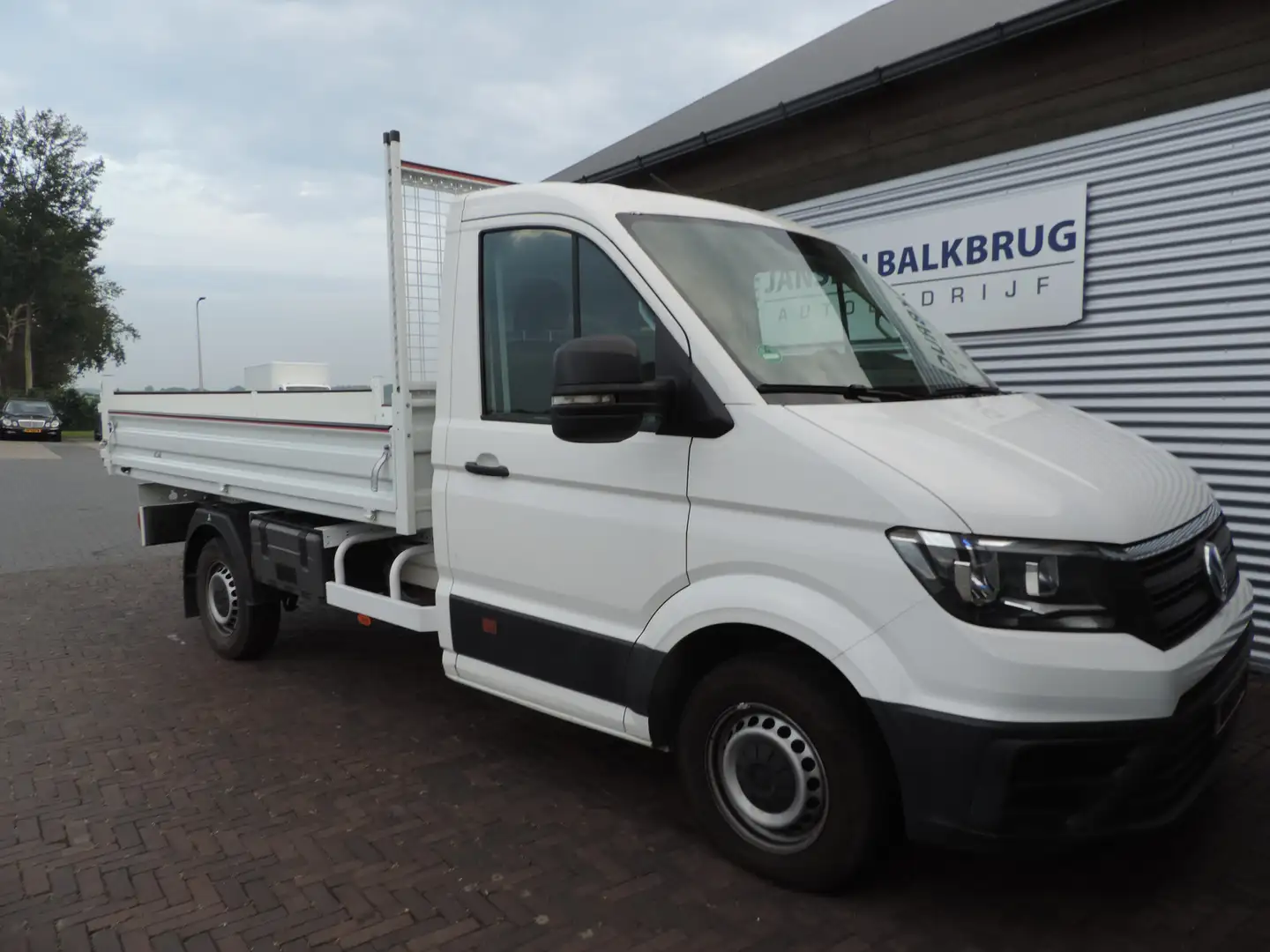 Volkswagen Crafter 35 2.0 TDI kipper auto is nieuw zeer mooi Wit - 2