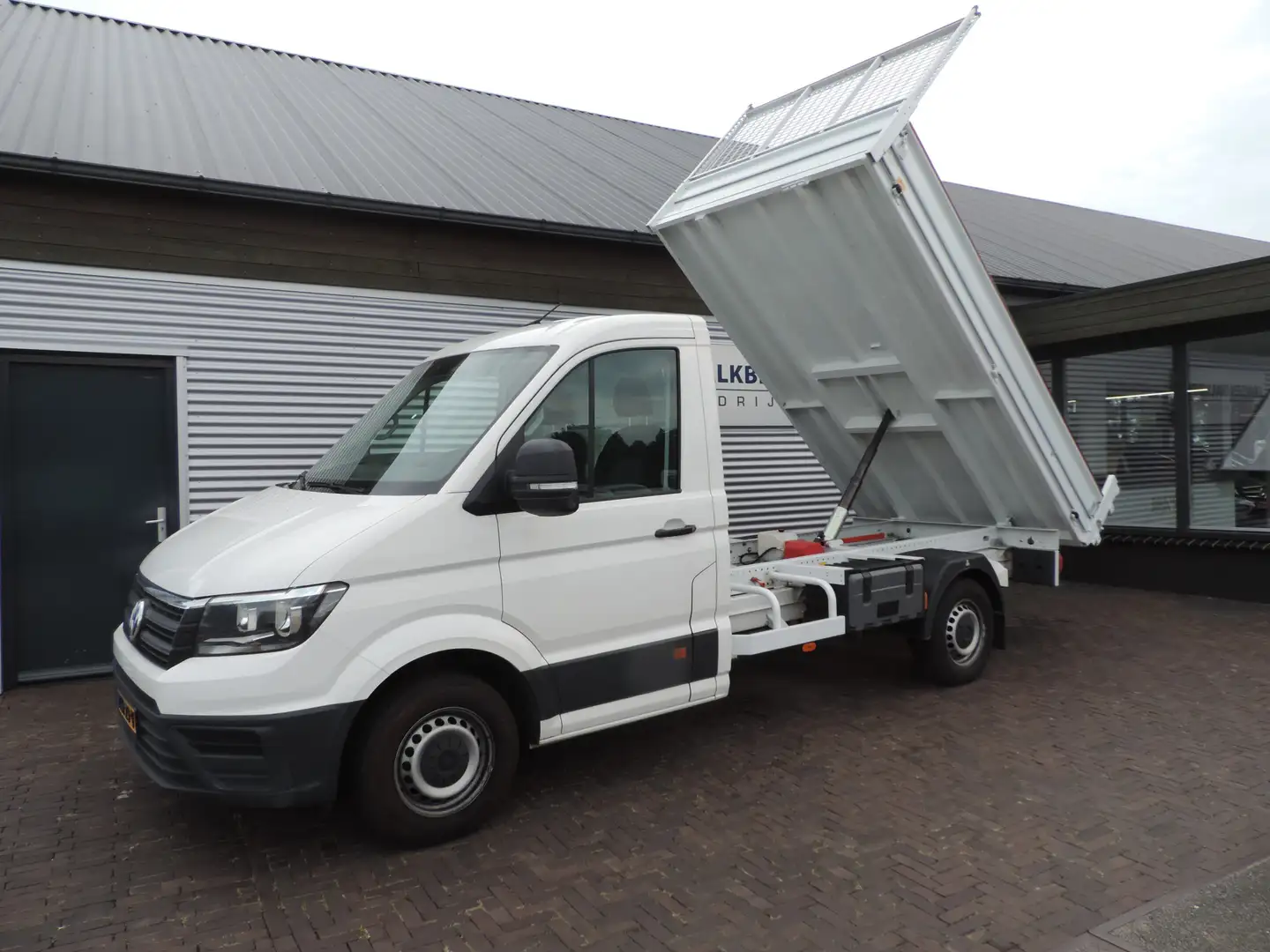 Volkswagen Crafter 35 2.0 TDI kipper auto is nieuw zeer mooi Wit - 1