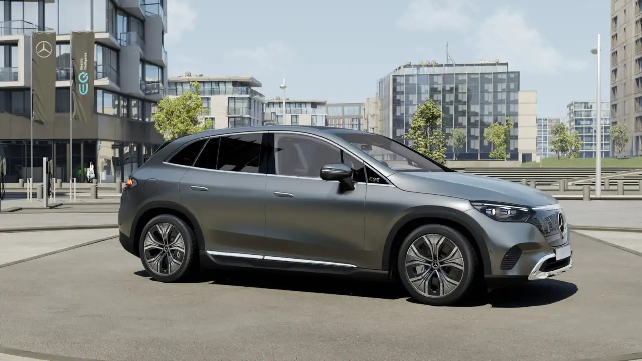 Mercedes-Benz EQE 500 4M Electric Art HYPER Burmester 360°, миниатюра 2