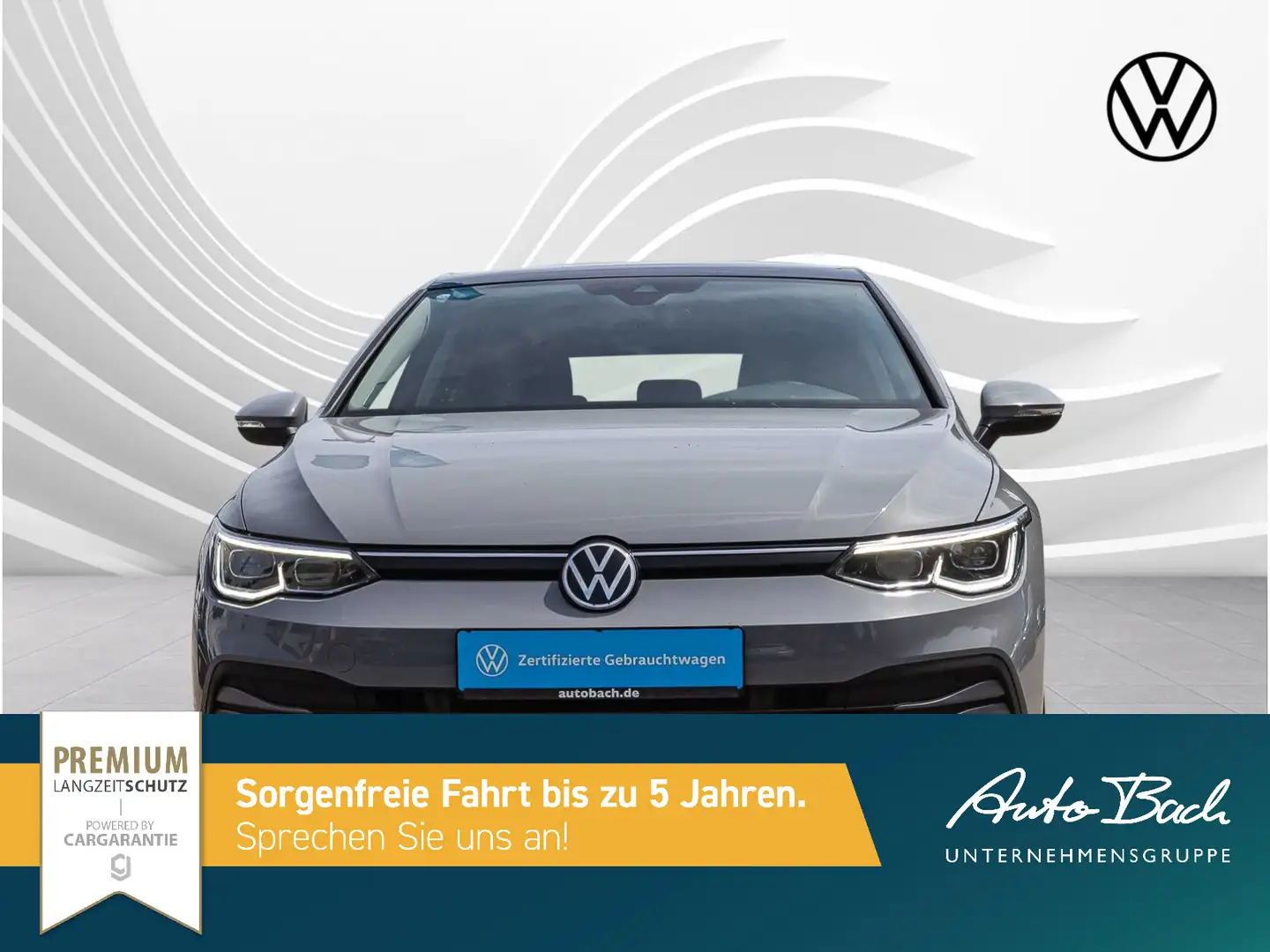 Volkswagen Golf VIII 1.5 eTSI DSG Style, Navi, LED-Matrix, Grau - 2