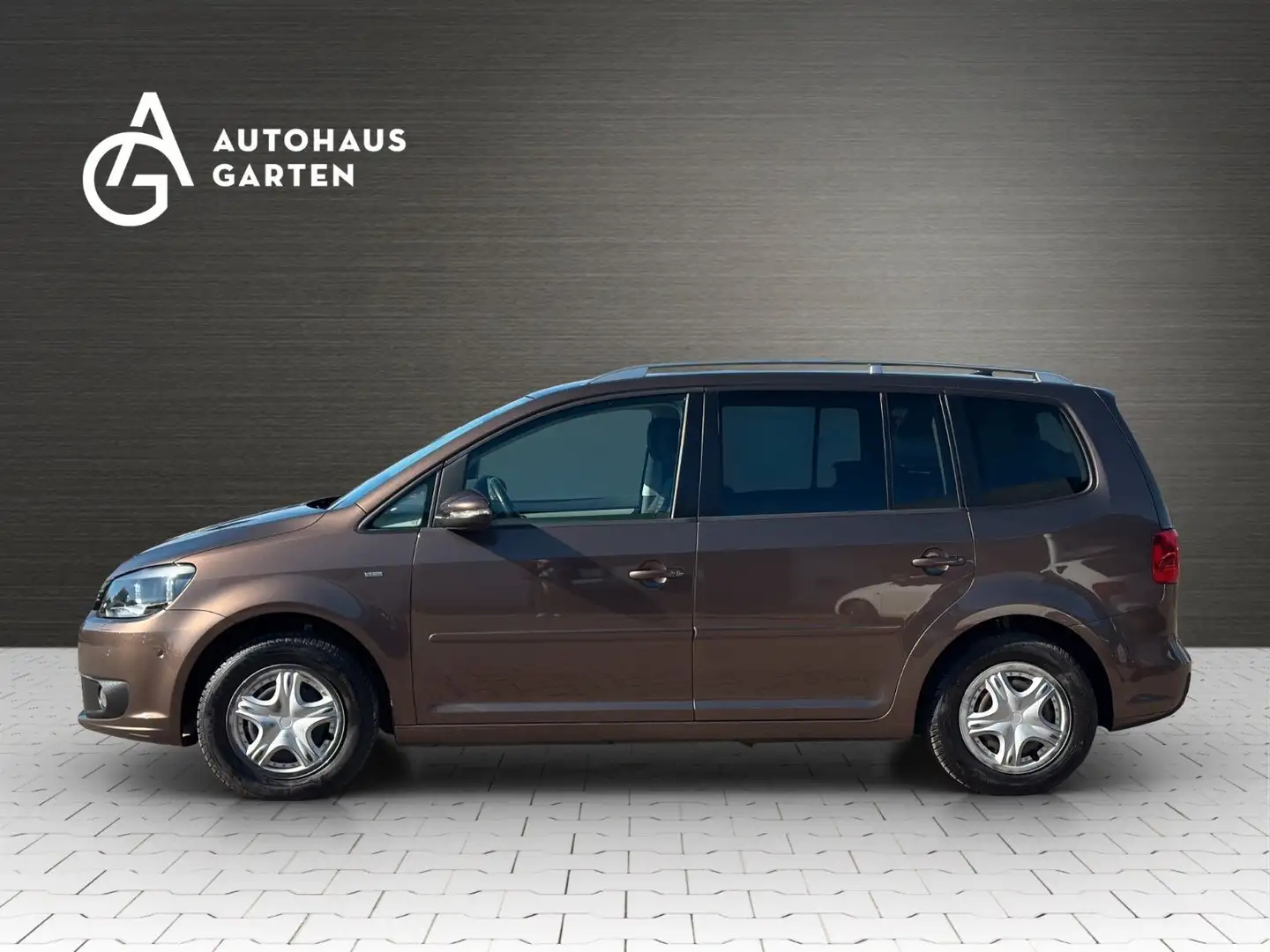 Volkswagen Touran 1.6TDI Cup Klima/SHZ/PDC/NAVI/Scheckheft/ Brun - 2