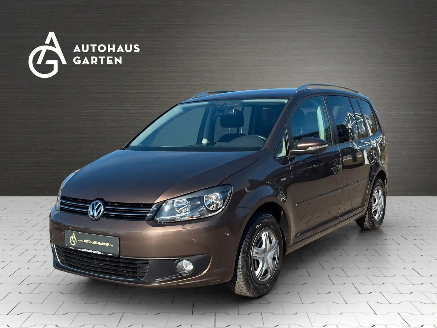 Volkswagen Touran 1.6TDI Cup Klima/SHZ/PDC/NAVI/Scheckheft/ Brun - 1