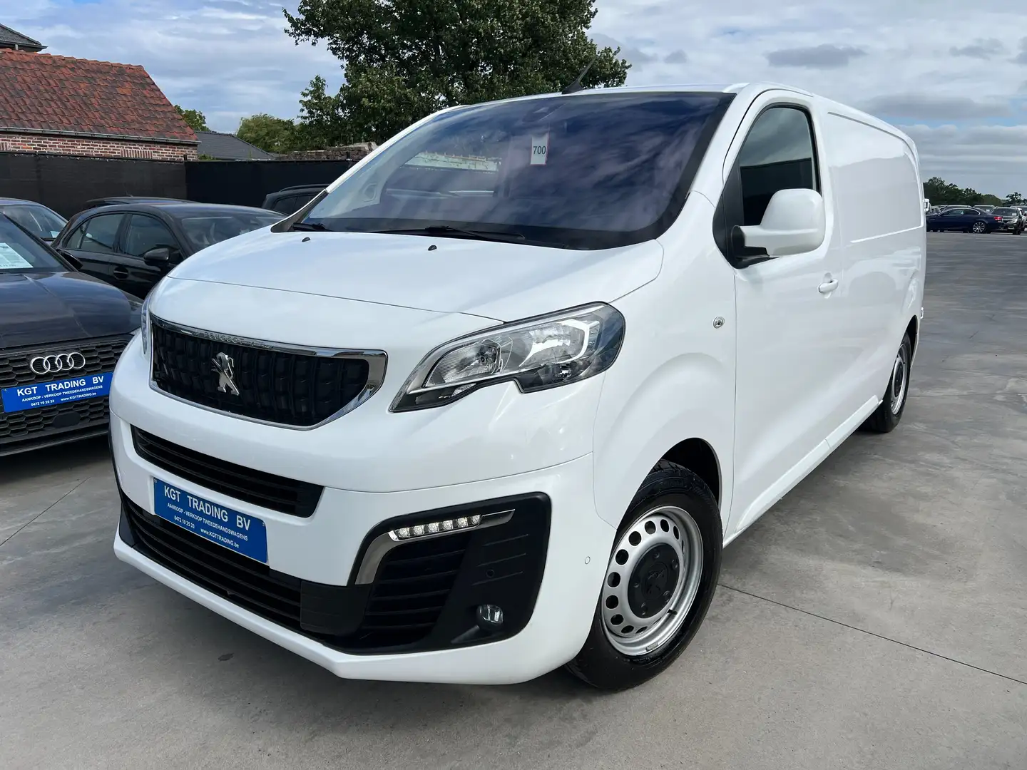 Peugeot Expert 2.0 BLUEHDI AUTOMAAT 3 ZIT NAVI LEDER CAMERA LED Wit - 1