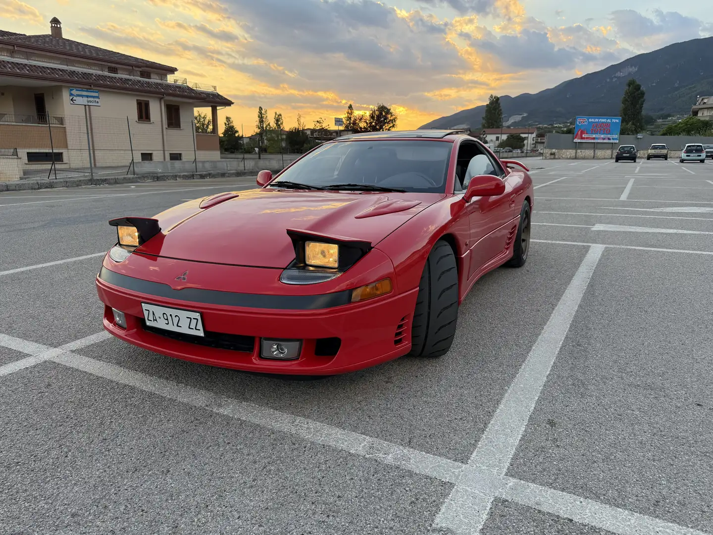 Mitsubishi 3000 GT VR4 Rot - 2