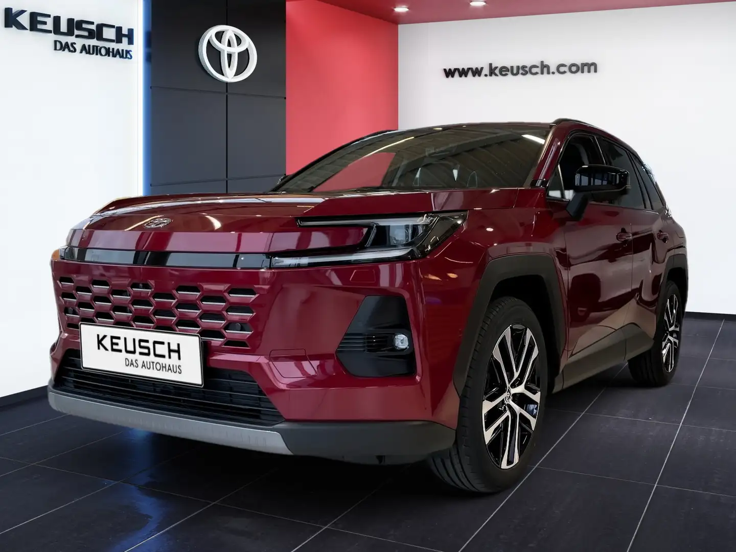 Toyota RAV4 RAV4 5-Türer Lounge 2.5 Hybrid Automatikgetriebe C Rot - 1