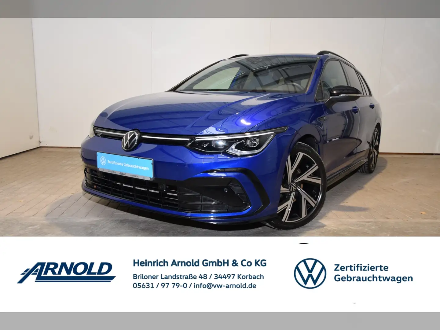 Volkswagen Golf Variant VIII Var. eTSI R-Line DSG Azul - 1