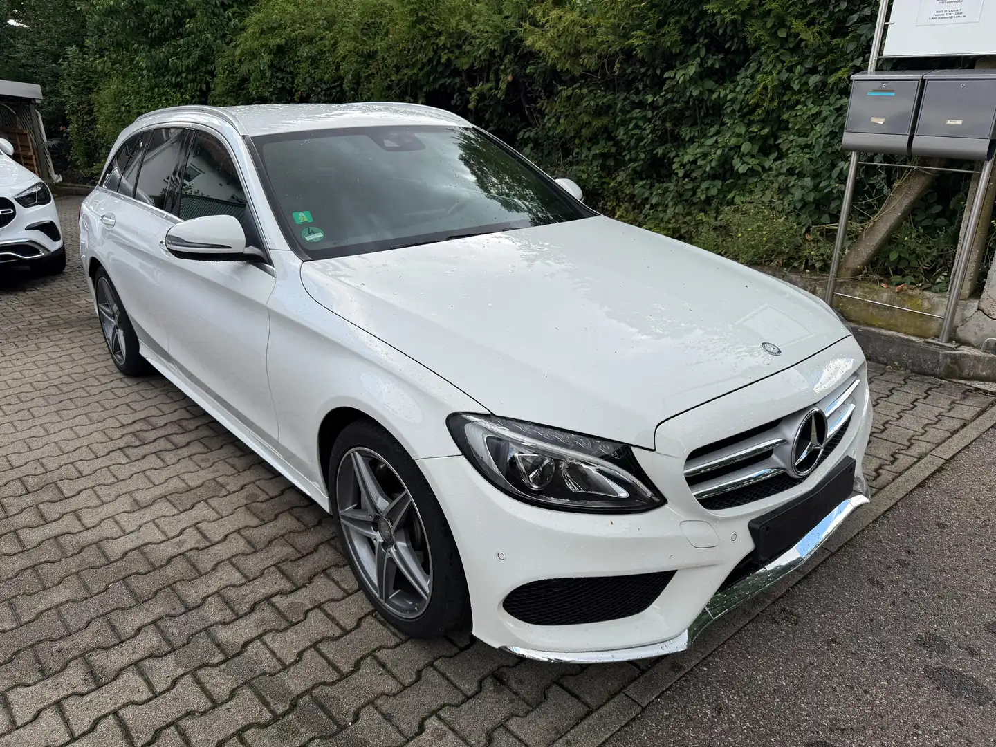 Mercedes-Benz C 250 T 7G-TRONIC AMG Line Navi Klima SHZ. Ambiat. Led Blanco - 2