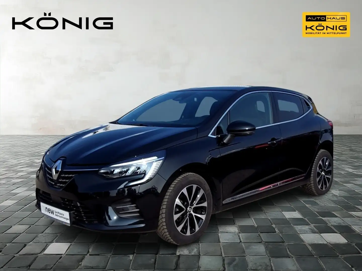 Renault Clio TECHNO TCe 90 Klima PDC Carplay Schwarz - 1