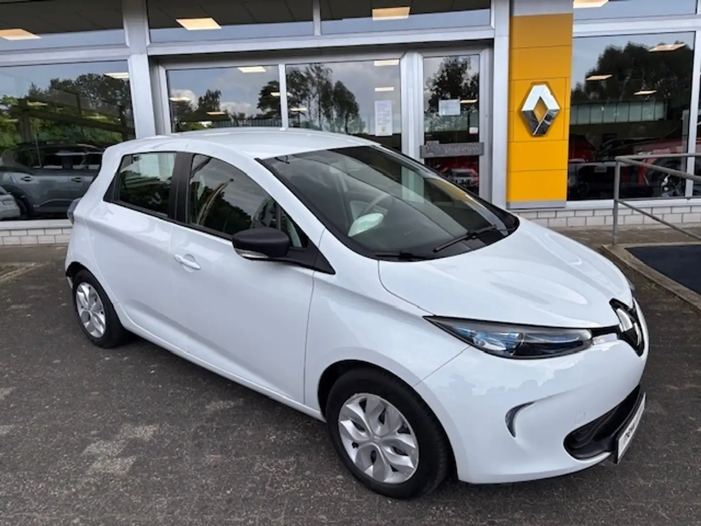 Renault ZOE LIFE inkl Batterie Kauf Akku Weiß - 1