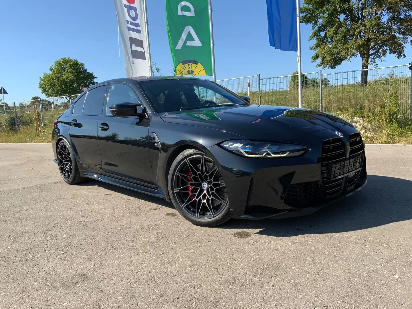 BMW M3 Lim. xDrive Competition/ H&K/ 360°Kam/ Headup Schwarz - 1