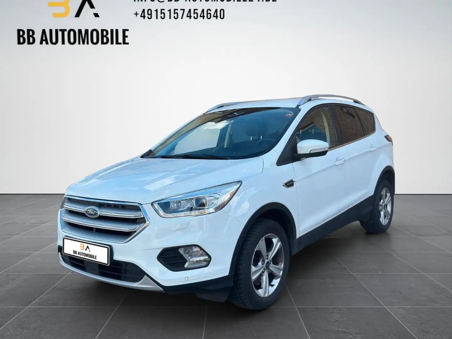 Ford Kuga Titanium 4x4 1.HAND ACC CAM T.LEDER AHK LED Weiß - 1