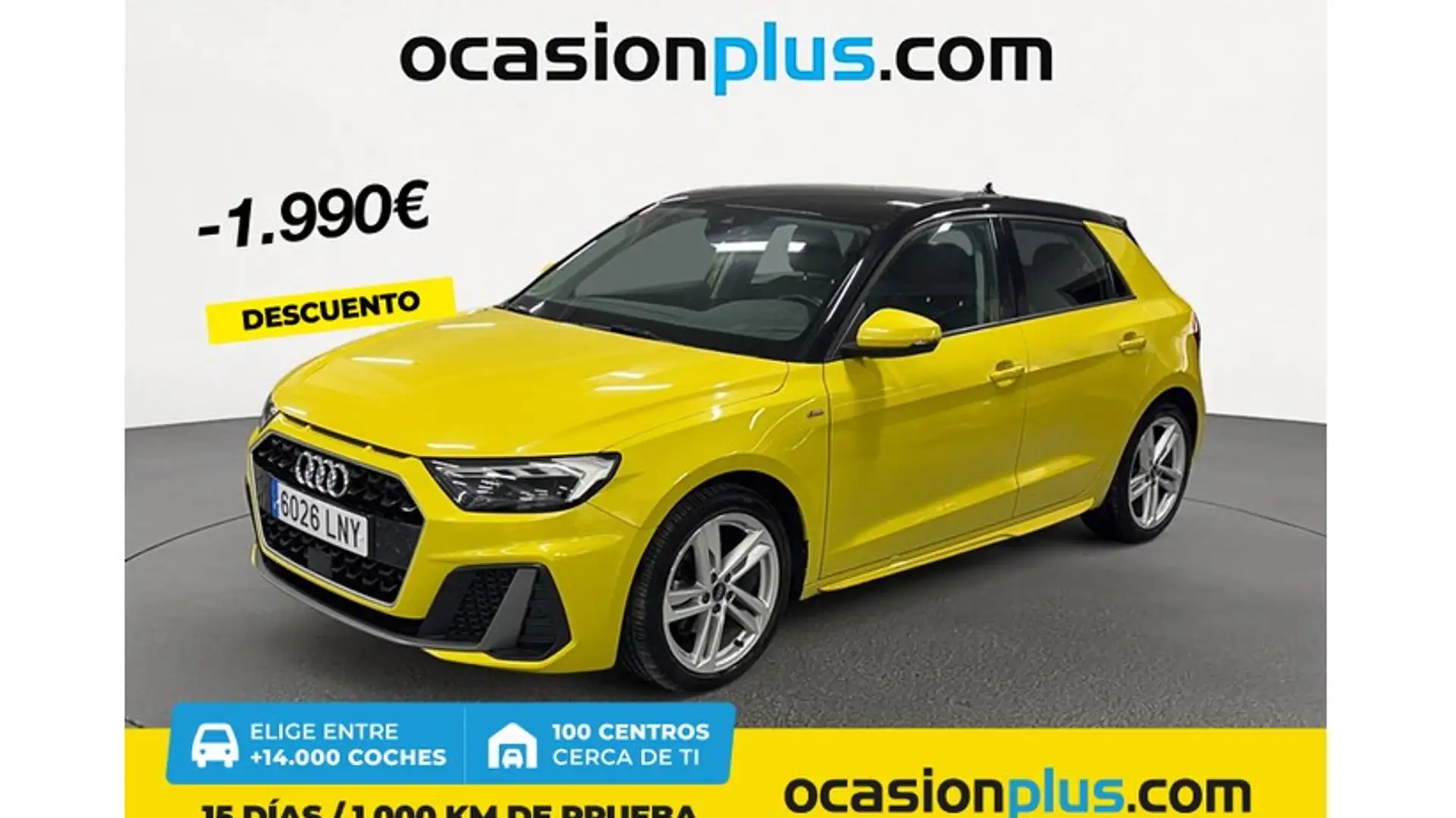 Audi A1 Sportback 30 TFSI S line S tronic Giallo - 1