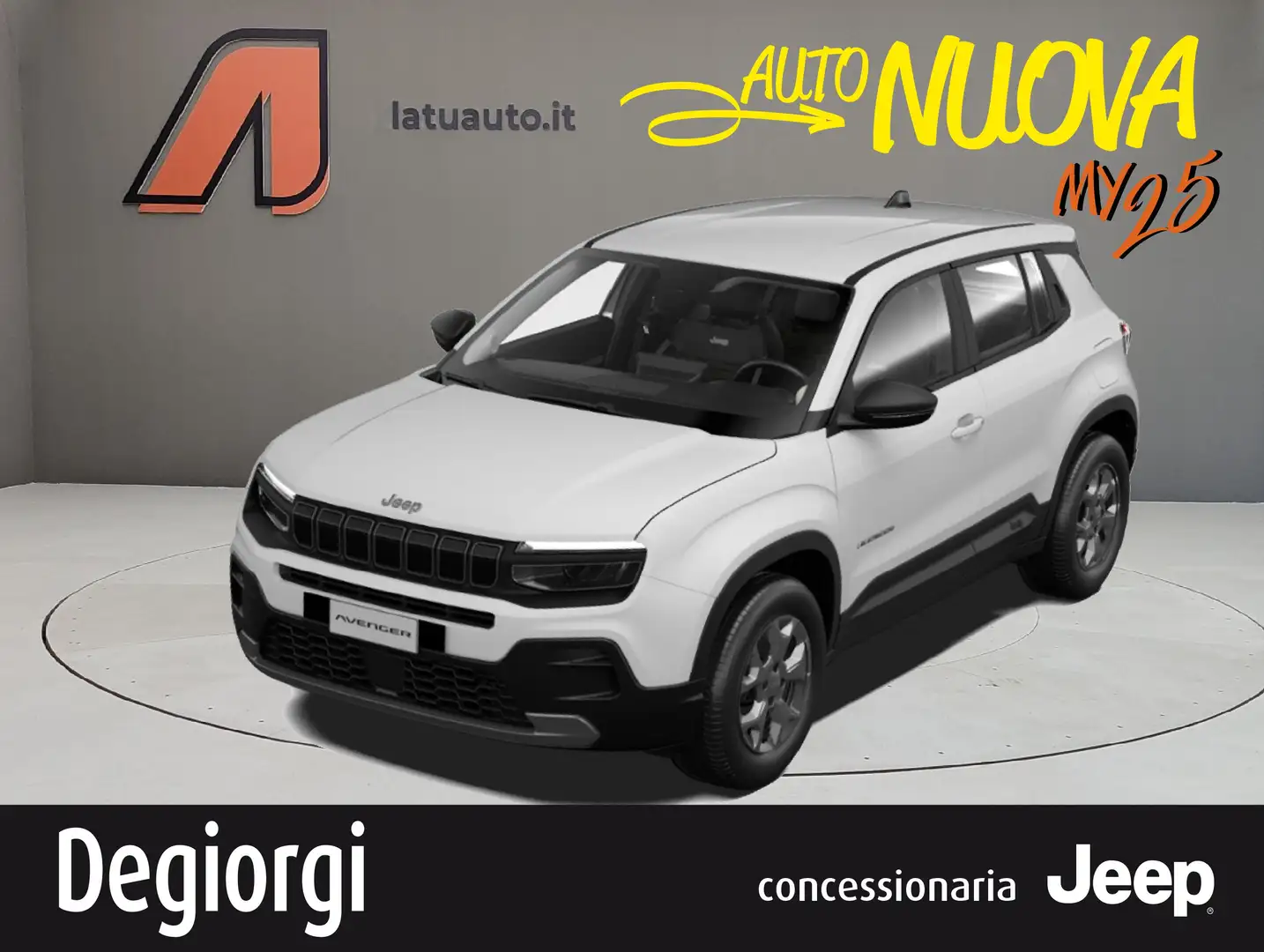 Jeep Avenger AVENGER 156CV LONGITUDE MY25 Grigio - 1