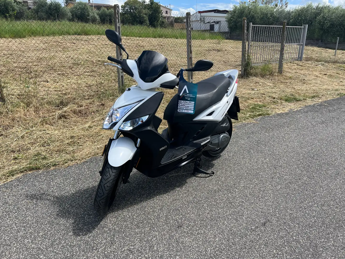 Kymco Agility 150 Blanc - 1