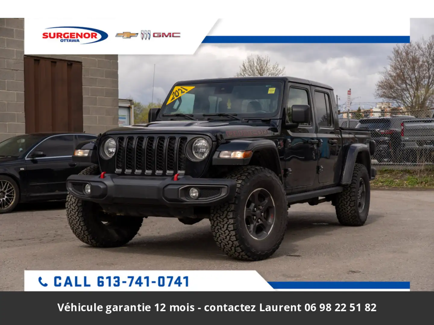 Jeep Gladiator Rubicon 4x4 Tout compris hors homologation 4500e Noir - 1
