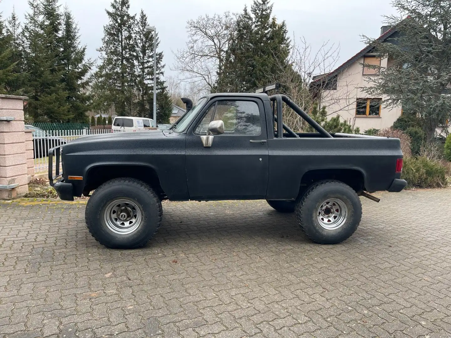 Chevrolet K30 K5 4x4 6,2L Diesel V8 Negru - 2