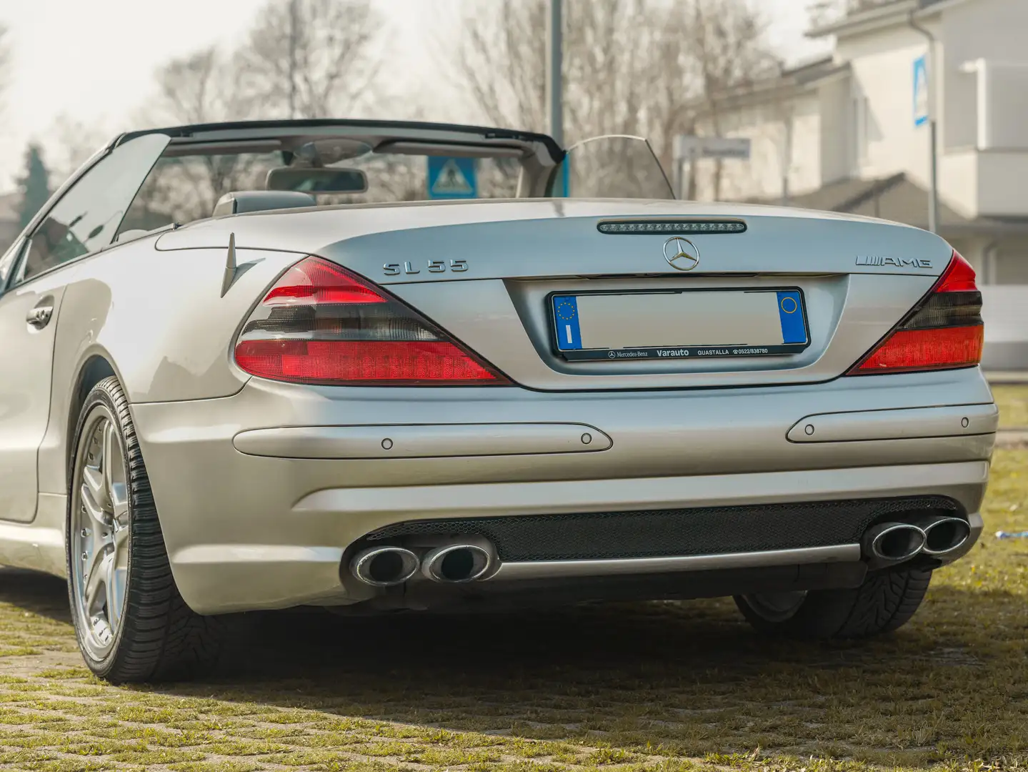 Mercedes-Benz SL 55 AMG SL 55 k AMG 500cv Argento - 2