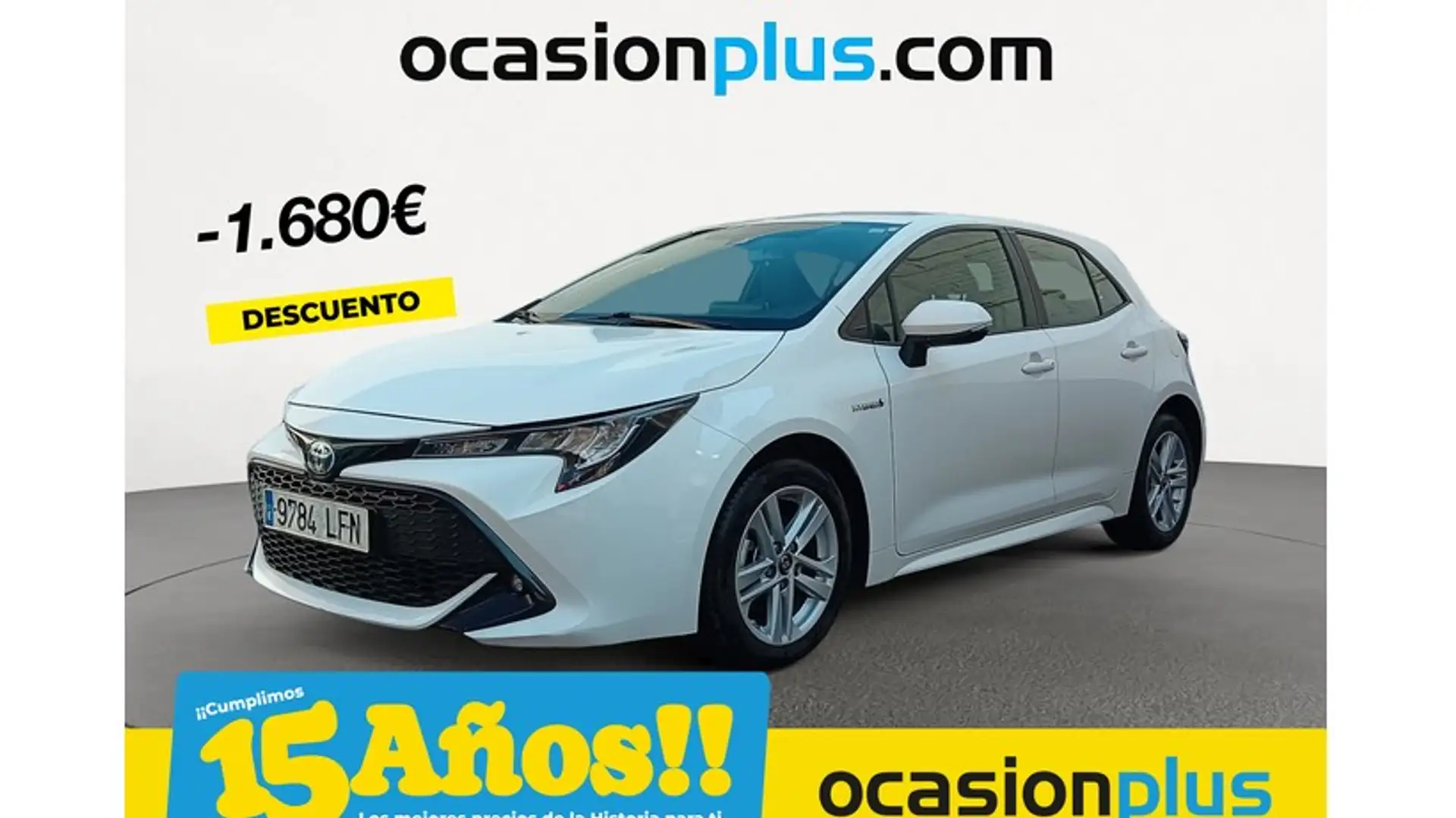 Toyota Corolla 125H Active Tech Blanc - 1
