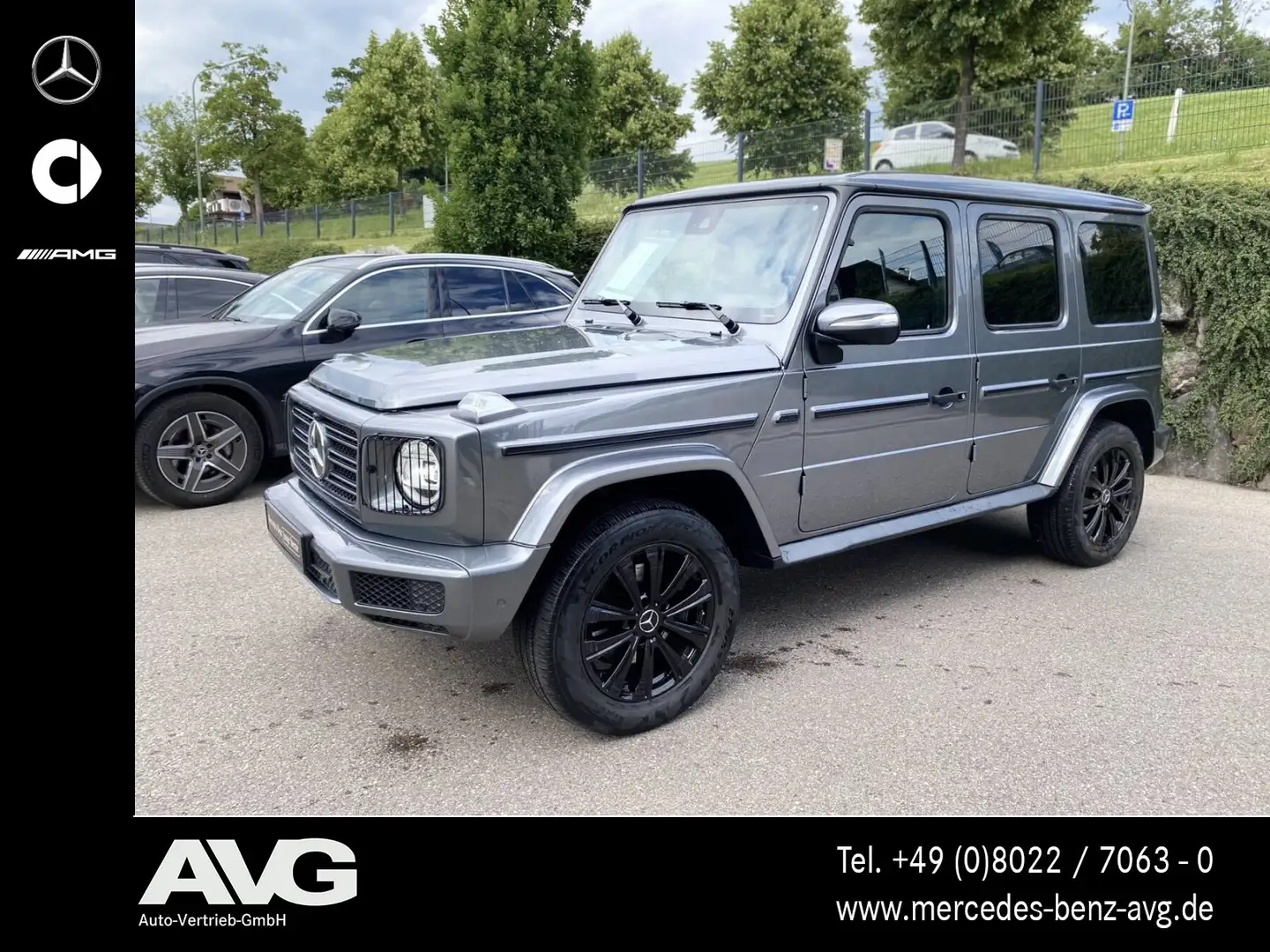 Mercedes-Benz G 350 G 350 d COMAND|WIDESCREEN|360°|LED|19"|AHK Grau - 2