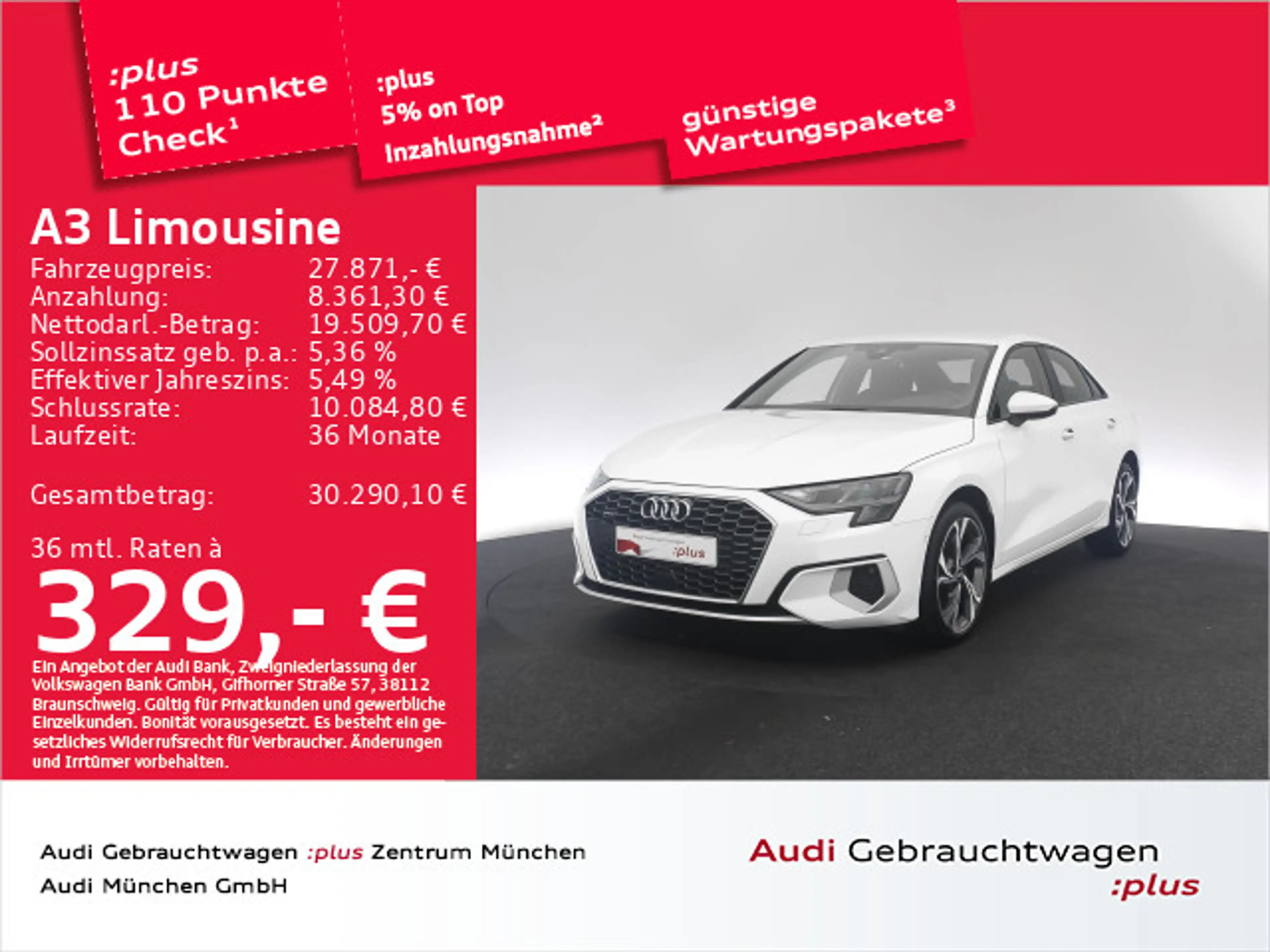 Audi A3 40 TDI qu. S tronic advanced