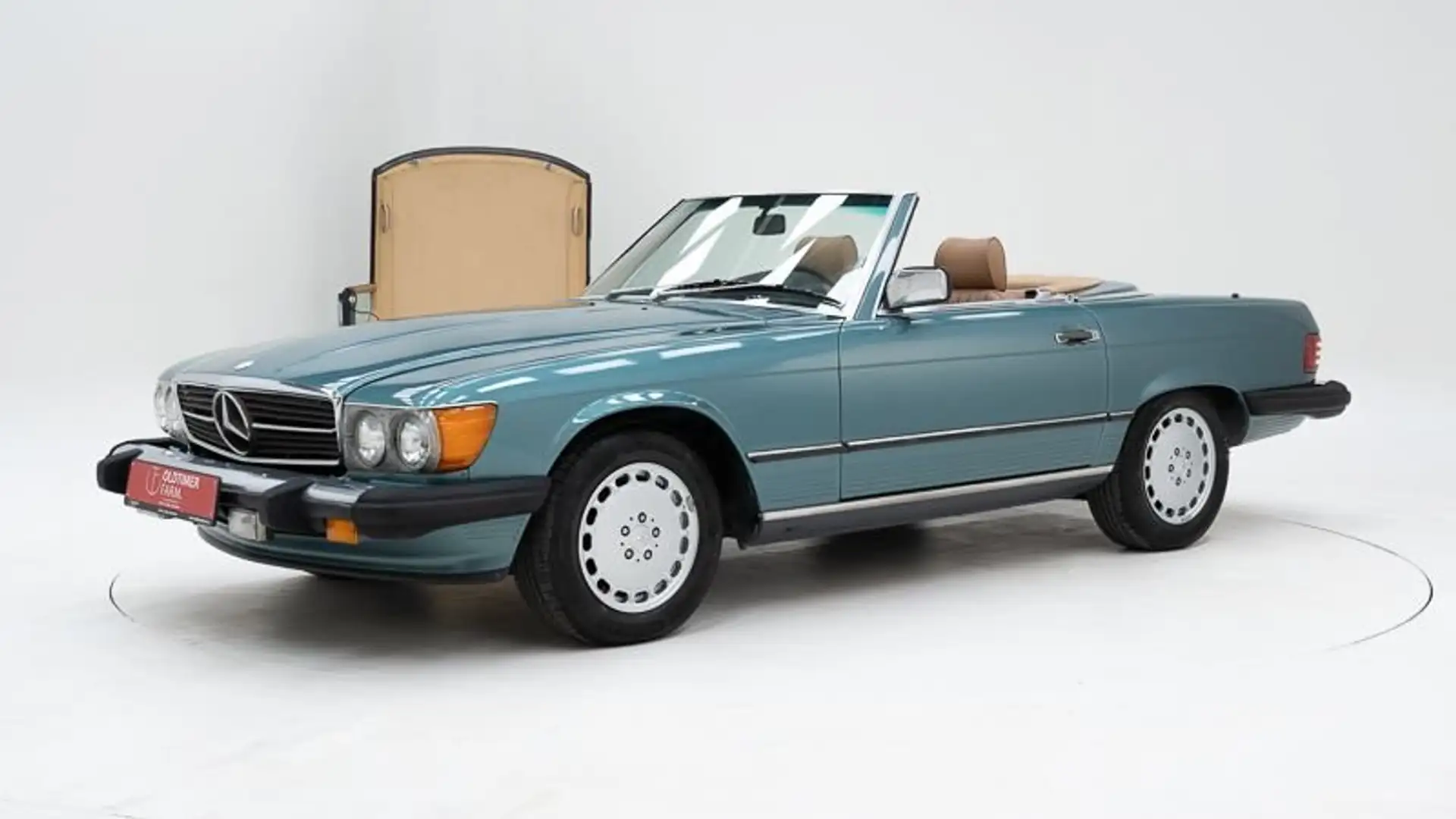 Mercedes-Benz SL 560 '87 CH73600 Vert - 1