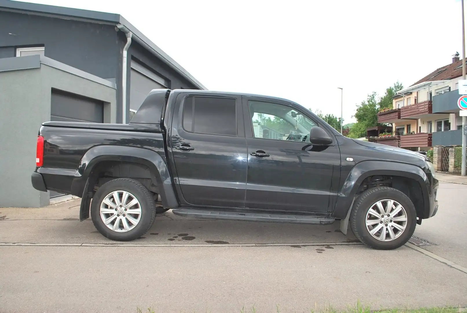 Volkswagen Amarok Highline DoubleCab 4M*Leder*Navi* Zwart - 1