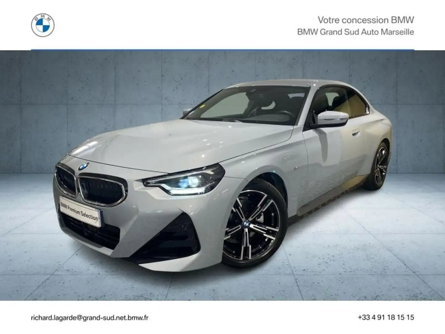 BMW 220 220dA 190ch M Sport - 1