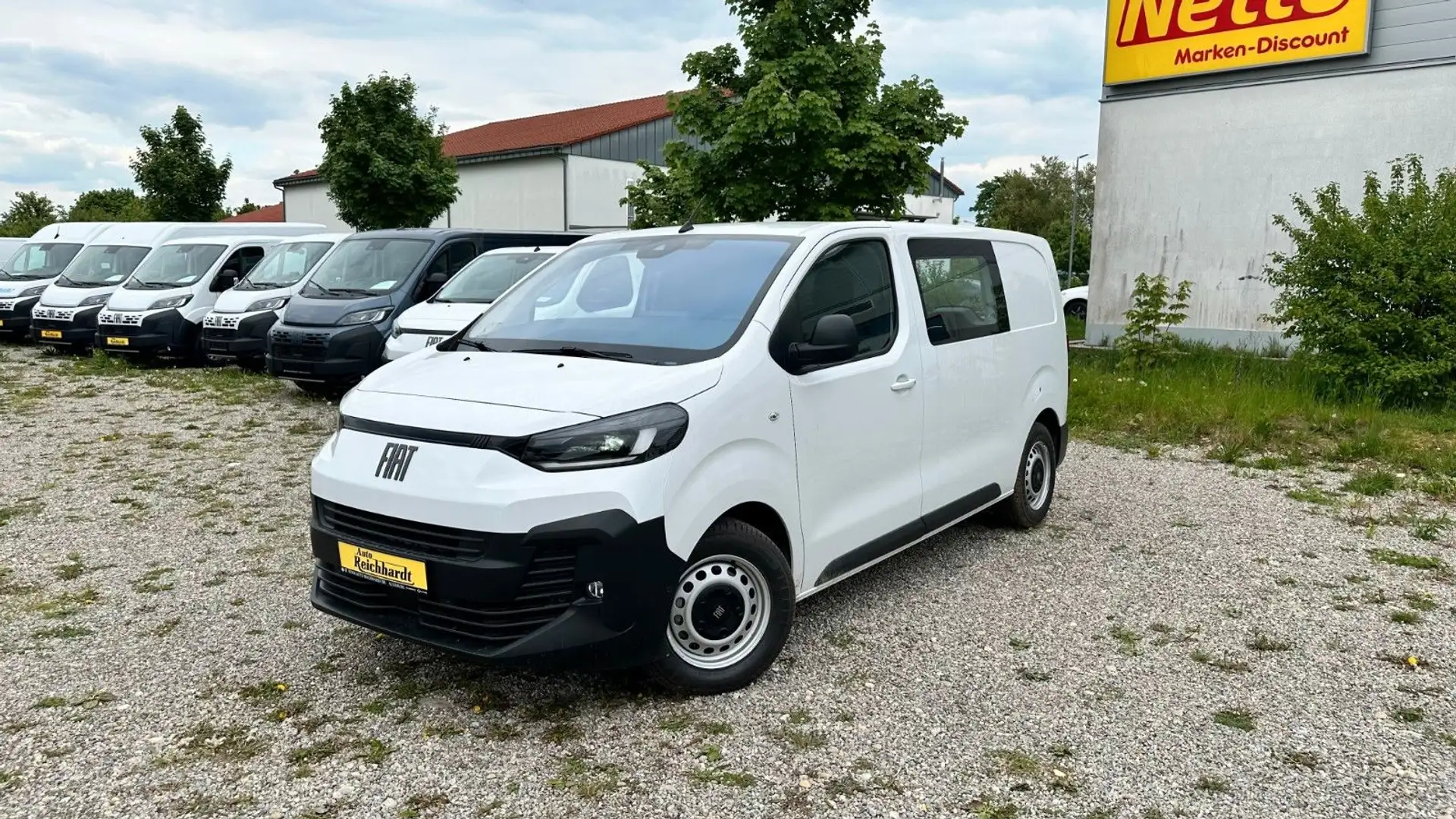 Fiat Scudo Kastenwagen Kurz*AT*KLIMA*CAM*LED*TEMP Weiß - 1