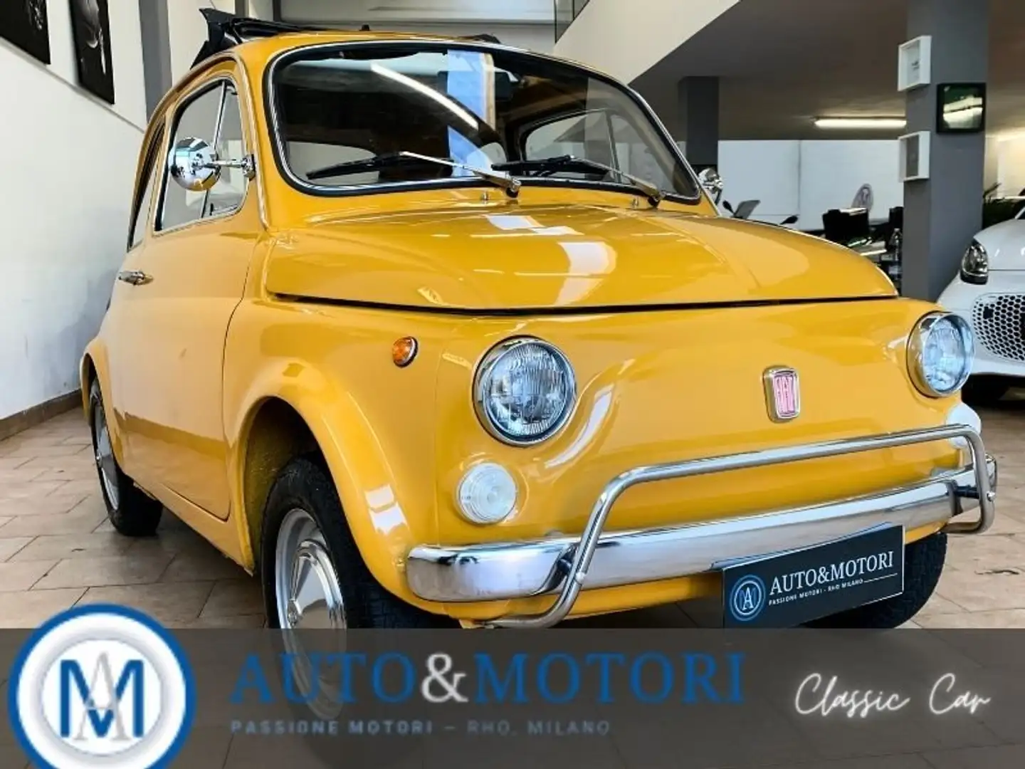 Fiat 500 500 L Restaurata Geel - 1
