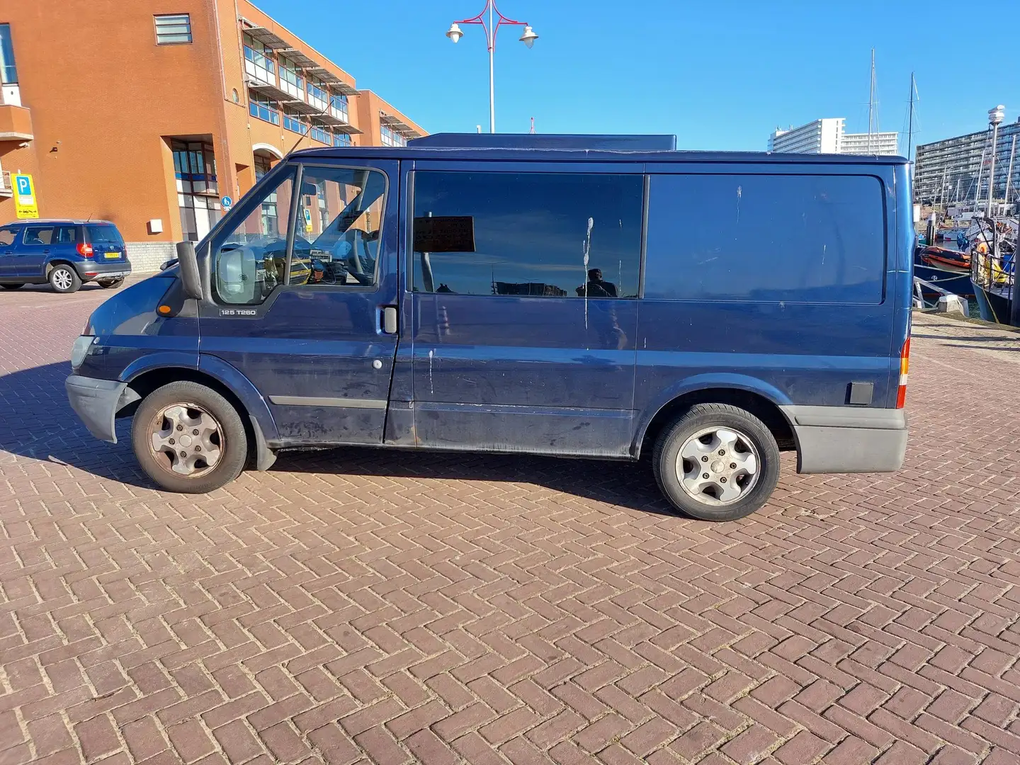 Ford Transit 125 260D Camperbus Blauw - 2